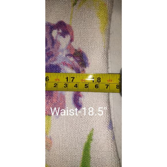 Black Label Evan Picone Sheath Dress Sz 14 Floral  Art To Wear Church Artsy - Picture 16 of 16